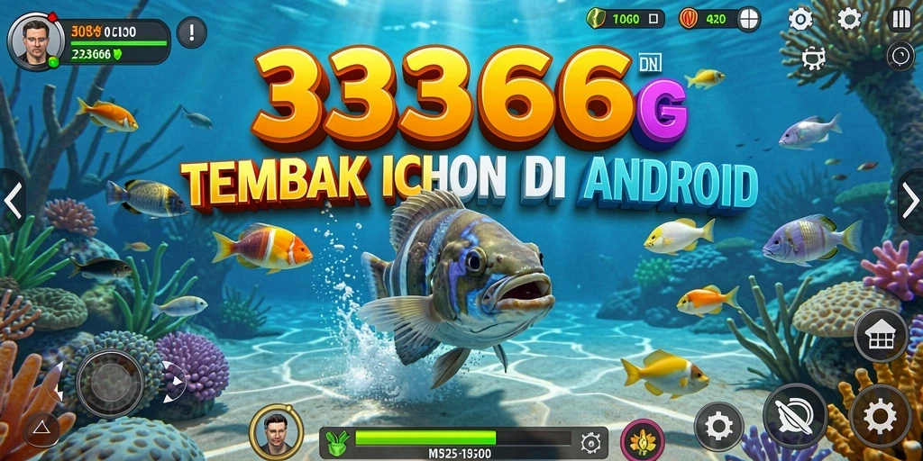 Screenshot gameplay Tembak Ikan yang seru dan menantang.