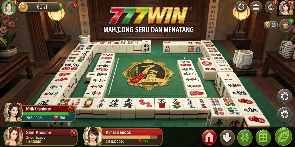 Tangkapan layar gameplay Mahjong yang menarik di 777WIN.