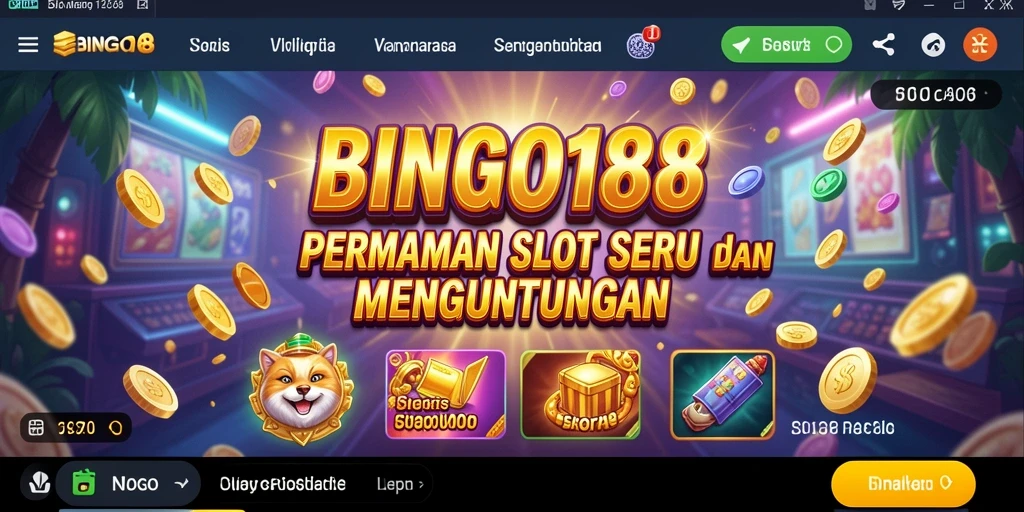 Tampilan permainan Slot yang mendebarkan dan penuh warna.