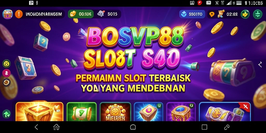 Tampilan screenshot game Slot BOSVIP88 yang seru dan menghibur.