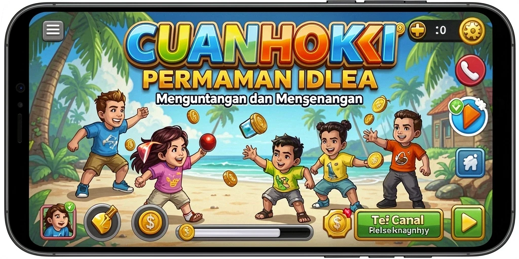 Tampilan gameplay CUANHOKI yang menarik dan mengasyikkan.