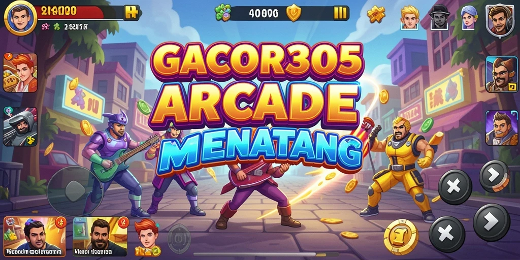 Tampilan menakjubkan dari gameplay seru GACOR305.
