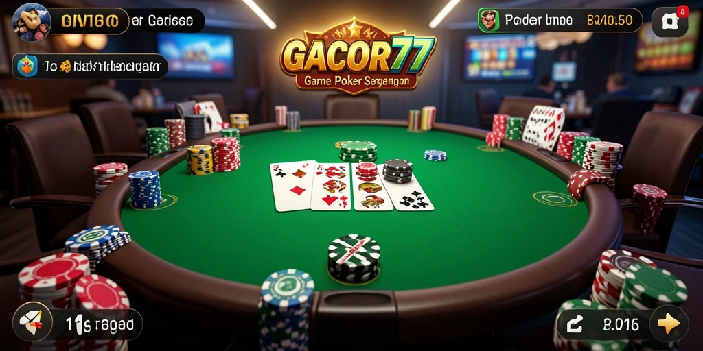 Tampilan gameplay GACOR77 yang seru dan menantang.
