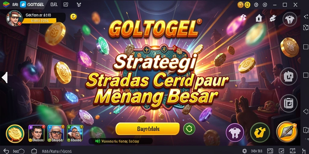 Tampilan gameplay seru dan menantang di GOLTOGEL.