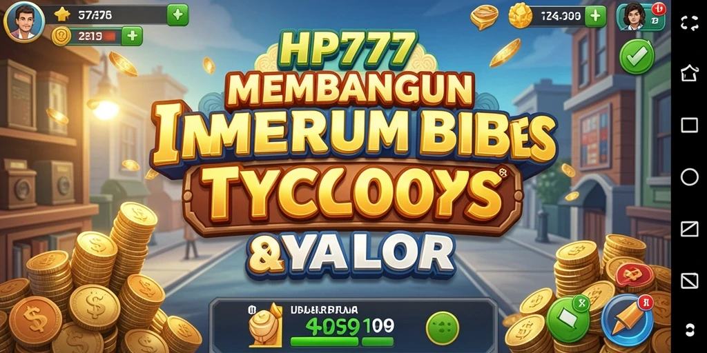 Gameplay Tycoon yang menarik dan penuh strategi.