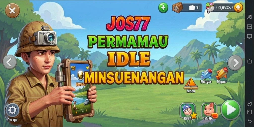 Tampilan gameplay JOS77 yang seru dan interaktif.