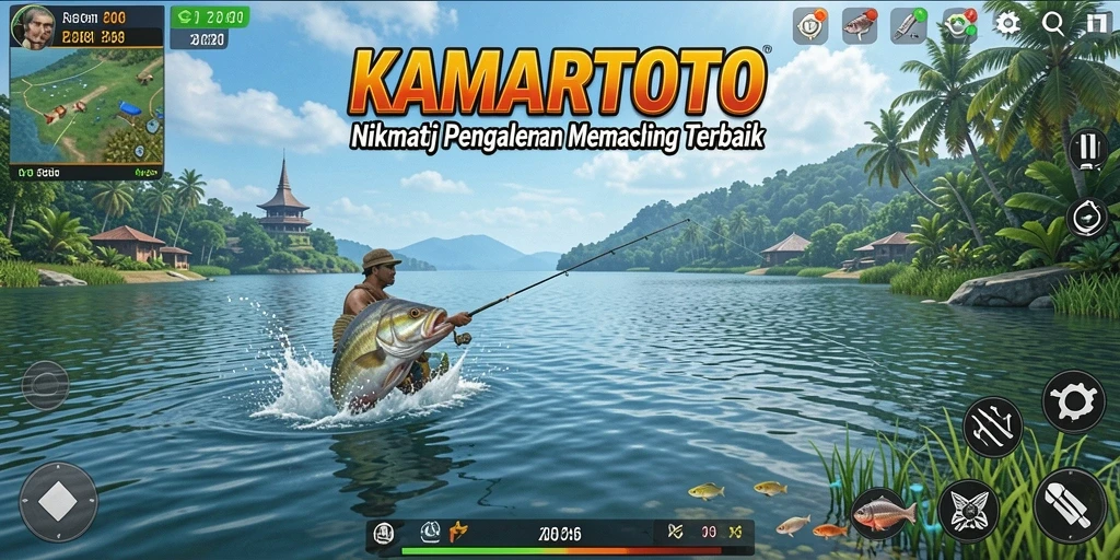 Tangkapan ikan yang menakjubkan dalam KAMARTOTO.