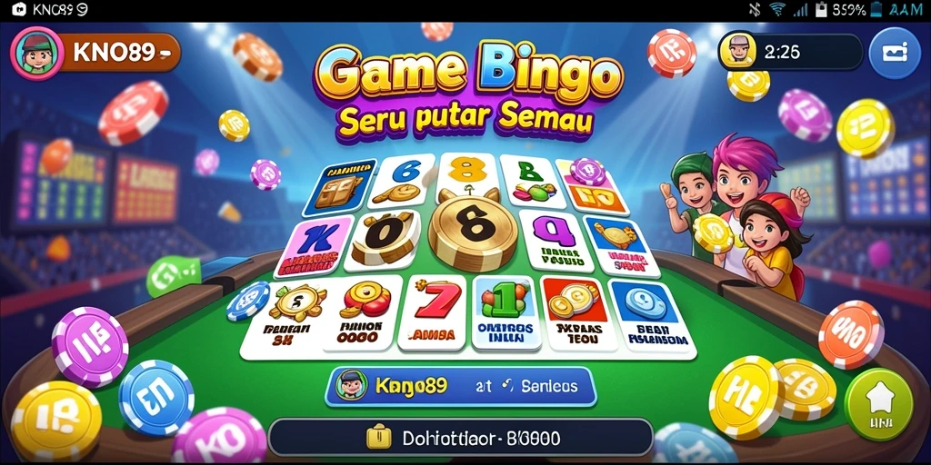 Screenshot gameplay KNO89 yang seru dan interaktif.