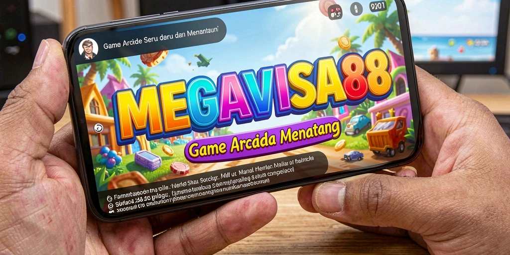Screenshot gameplay MEGAVISA88 menampilkan aksi seru dalam game arcade.