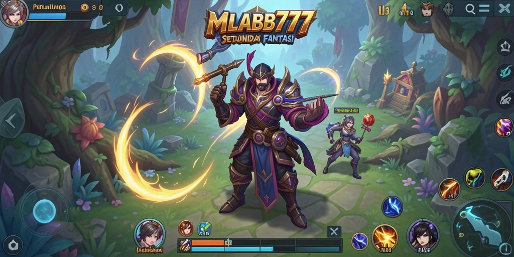 Gameplay MLBB777 yang mendebarkan dan penuh aksi petualangan.