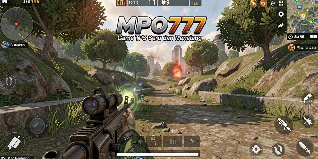 Tampilan gameplay seru dari MPO777 dengan aksi pertempuran yang intens.
