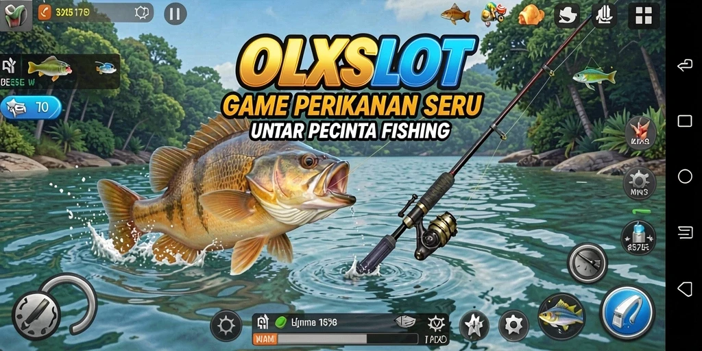 Tangkapan ikan seru dalam OLXSLOT dengan grafis menakjubkan.