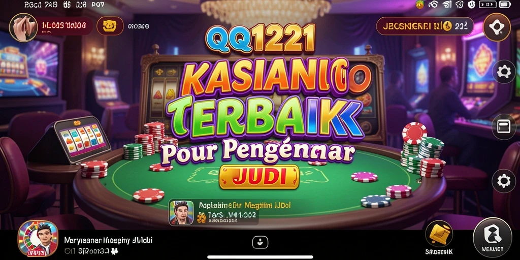 Tampilan gameplay kasino yang menarik dan interaktif di QQ1221.