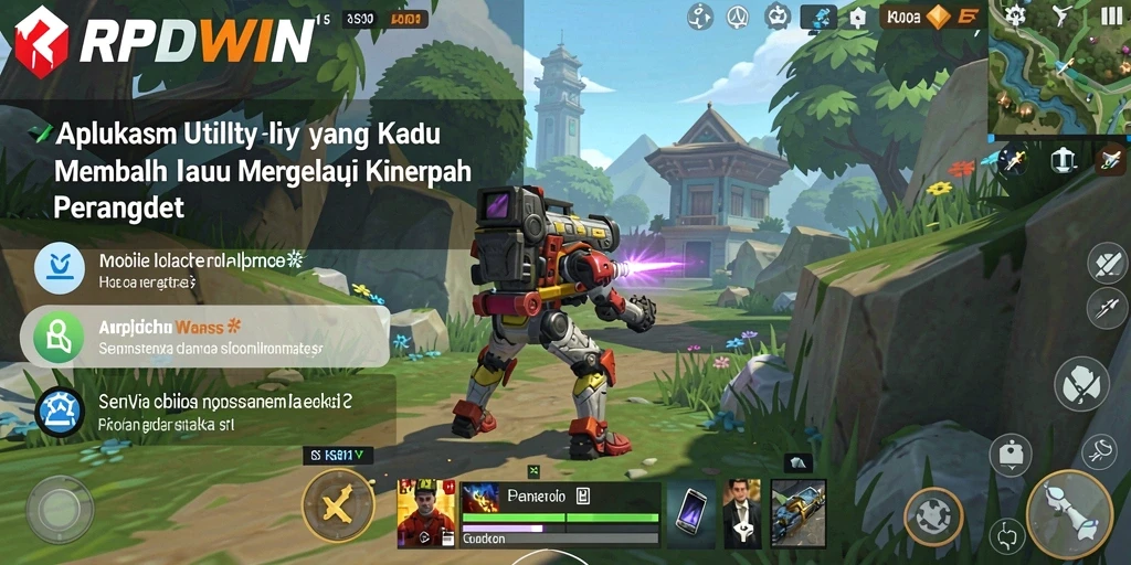 Tampilan antarmuka RPIDWIN saat mengoptimalkan perangkat.