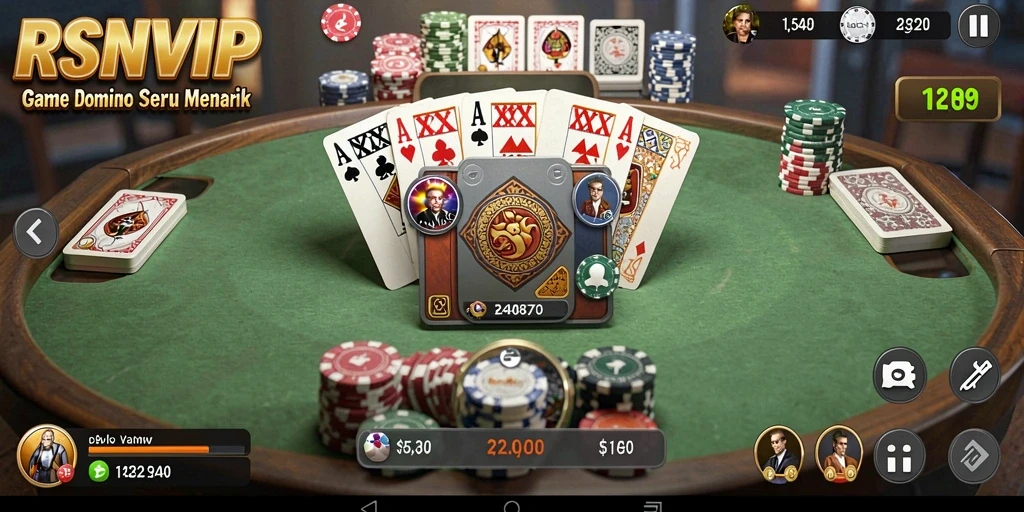 Tampilan gameplay seru di RSNVIP dengan pemain aktif.