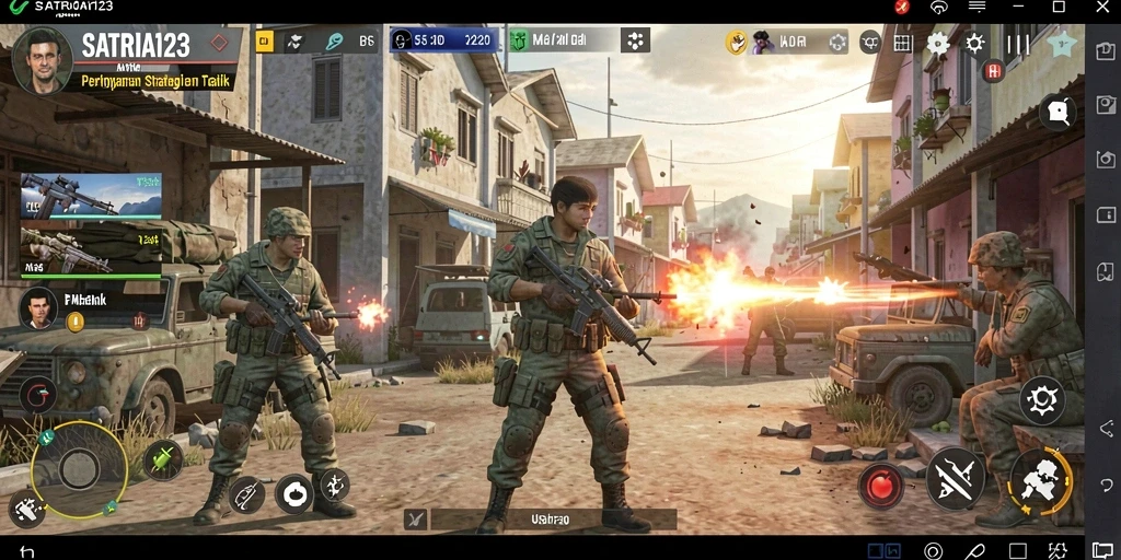 Tampilan gameplay SATRIA123 dengan strategi yang mendebarkan dan grafis menarik.