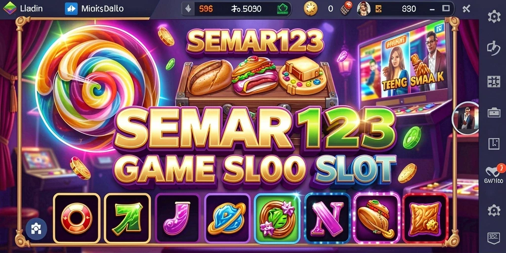 Screenshot SEMAR123 yang menampilkan gameplay seru slot.